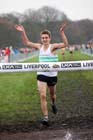 Jac Hopkins winning the under-17s  2012 McCain Liverpool Cross Challenge.